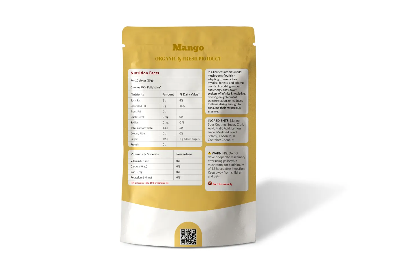 Utopia Gummy Mango 10pcs
